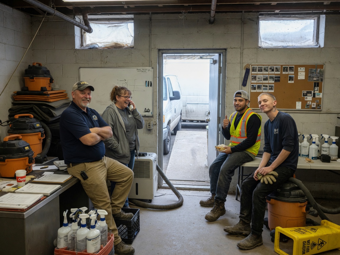 Basement Water Removal in Oakland, IA